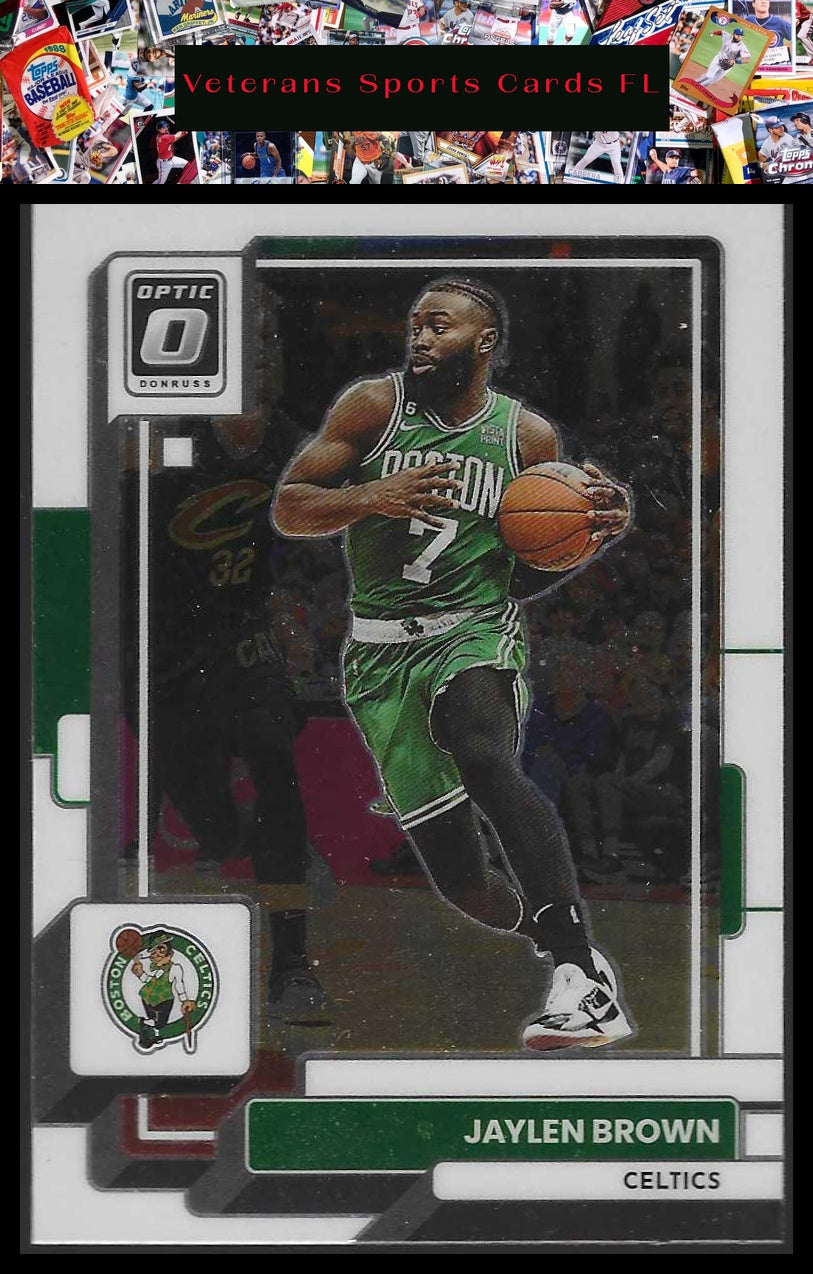 2022-23 Donruss Optic #32 Jaylen Brown