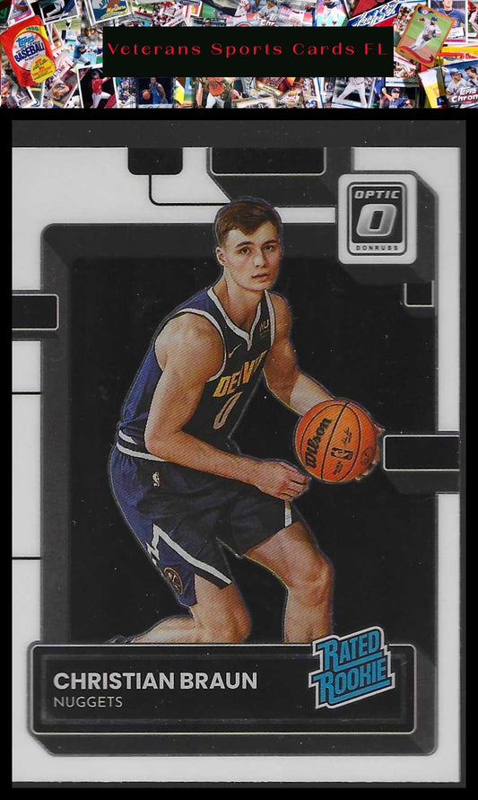 2022-23 Donruss Optic #238 Christian Braun