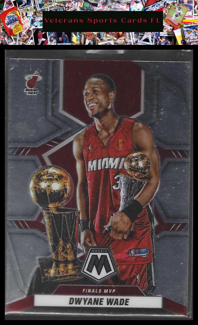 2021-22 Panini Mosaic #299 Dwyane Wade