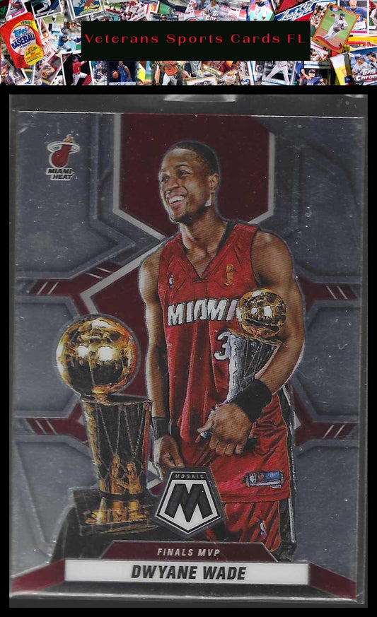 2021-22 Panini Mosaic #299 Dwyane Wade