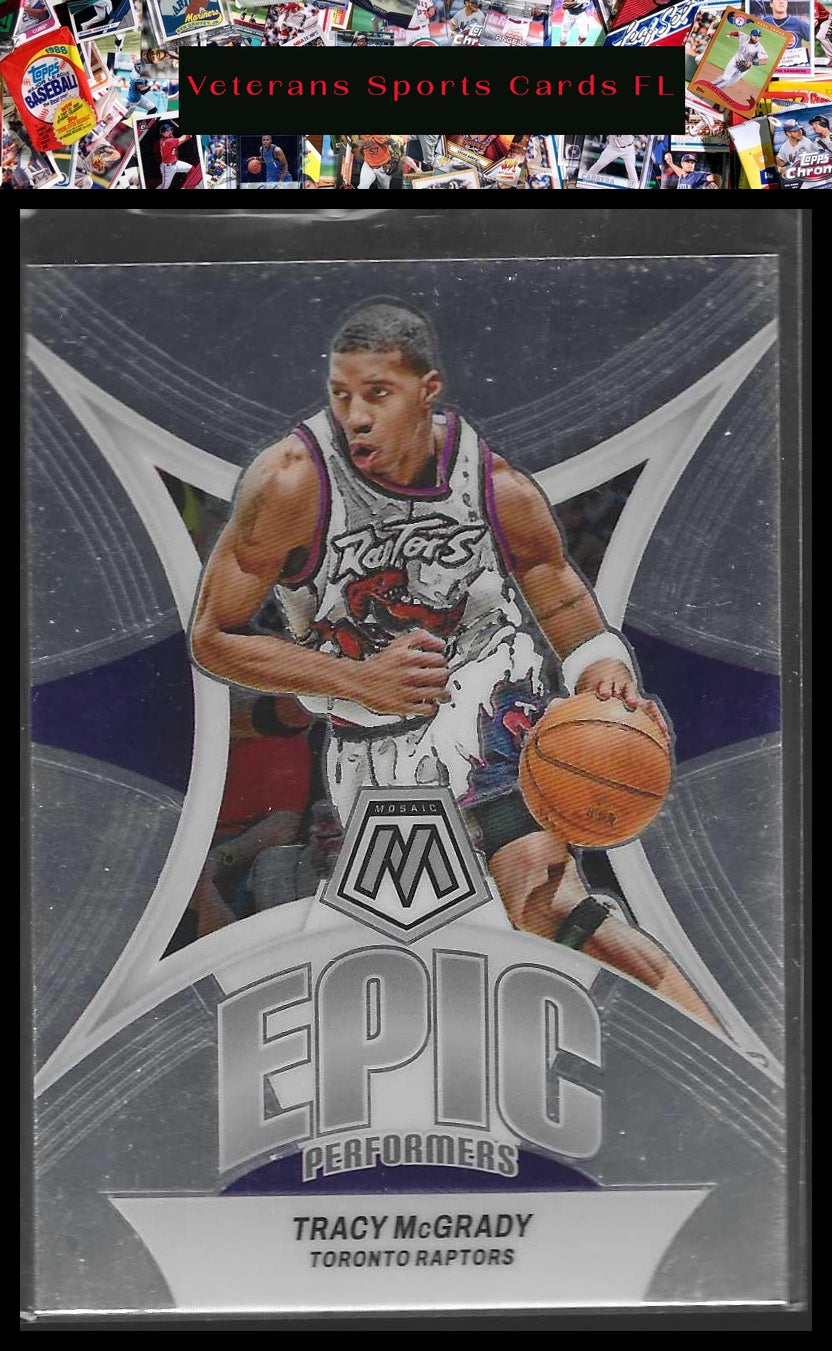 2023-24 Panini Mosaic #7 Tracy McGrady Epic Performers