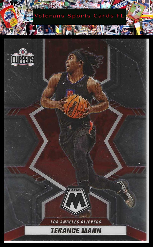 2021-22 Panini Mosaic #85 Terance Mann