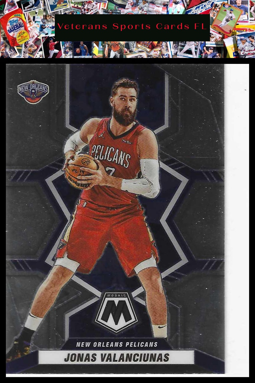 2021-22 Panini Mosaic #43 Jonas Valanciunas