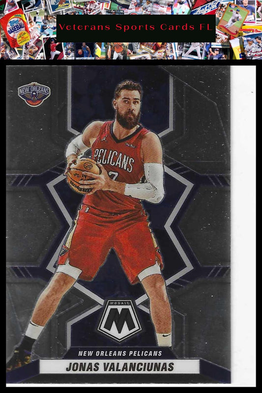 2021-22 Panini Mosaic #43 Jonas Valanciunas
