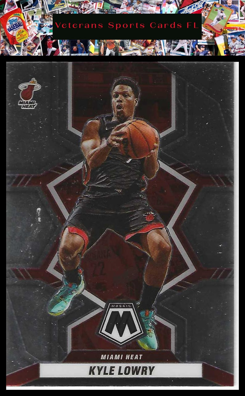 2021-22 Panini Mosaic #14 Kyle Lowry