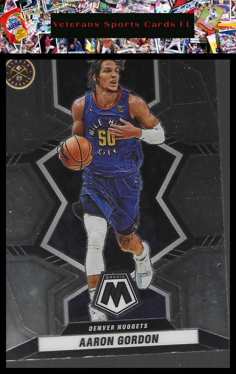 2021-22 Panini Mosaic #56 Aaron Gordon