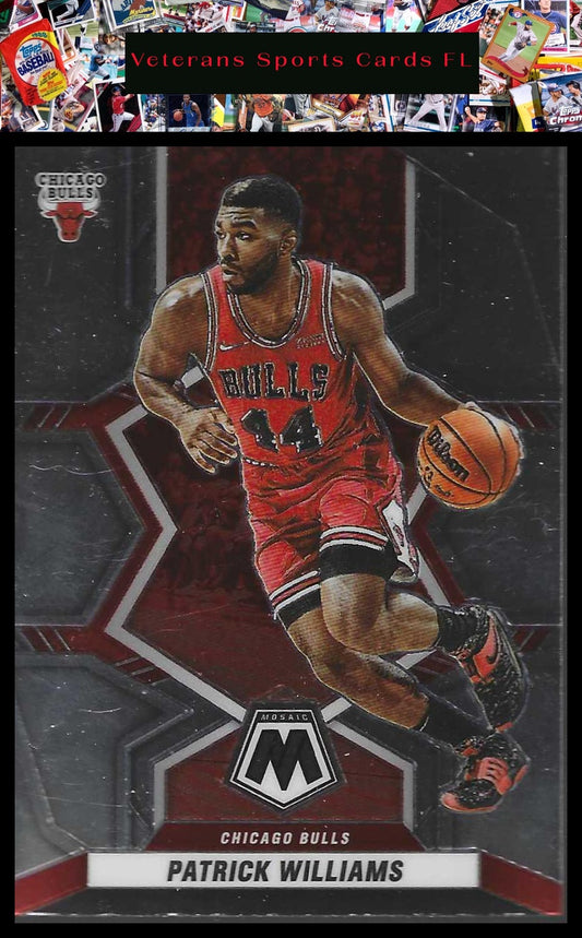 2021-22 Panini Mosaic #114 Patrick Williams