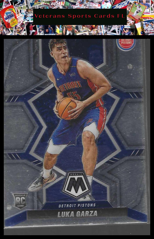 2021-22 Panini Mosaic #238 Luka Garza