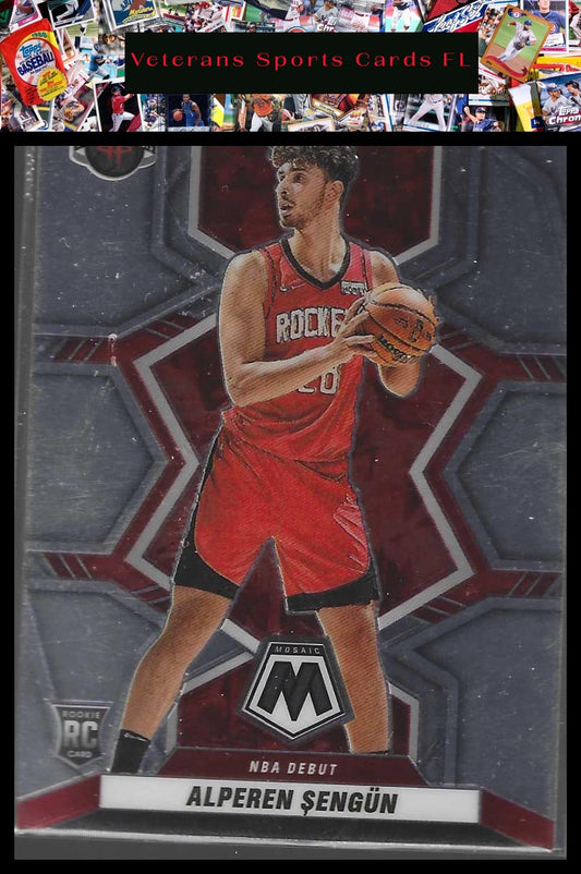 2021-22 Panini Mosaic #272 Alperen Sengun