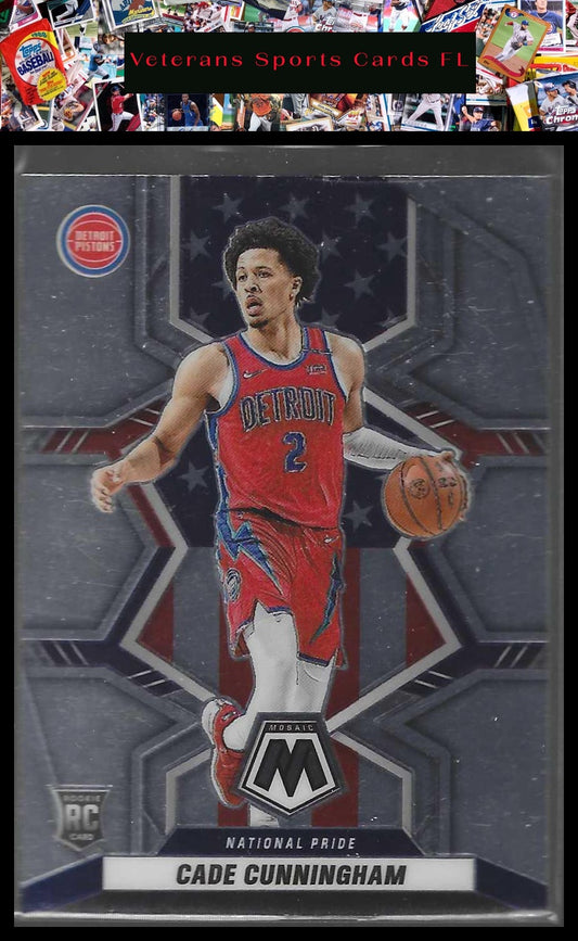 2021-22 Panini Mosaic #260 Cade Cunningham