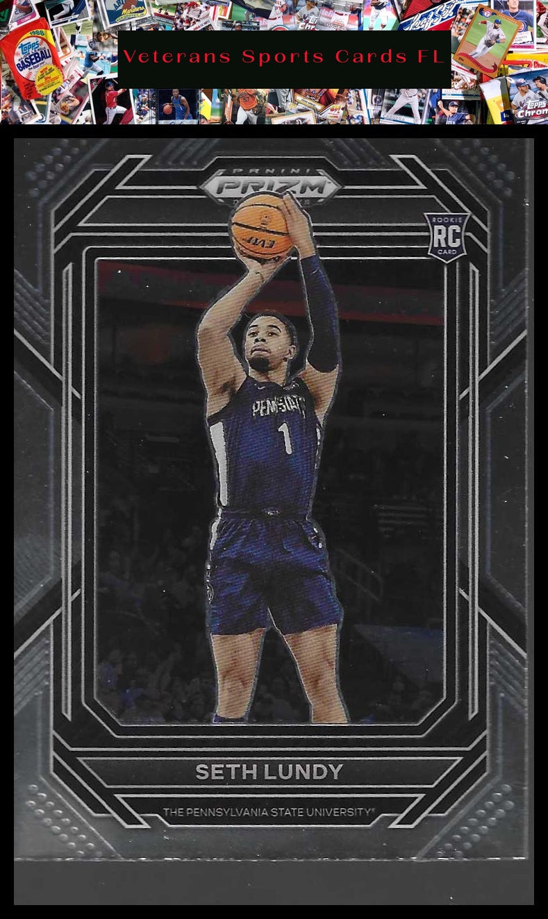 2023 Panini Prizm Draft Picks #46 Seth Lundy