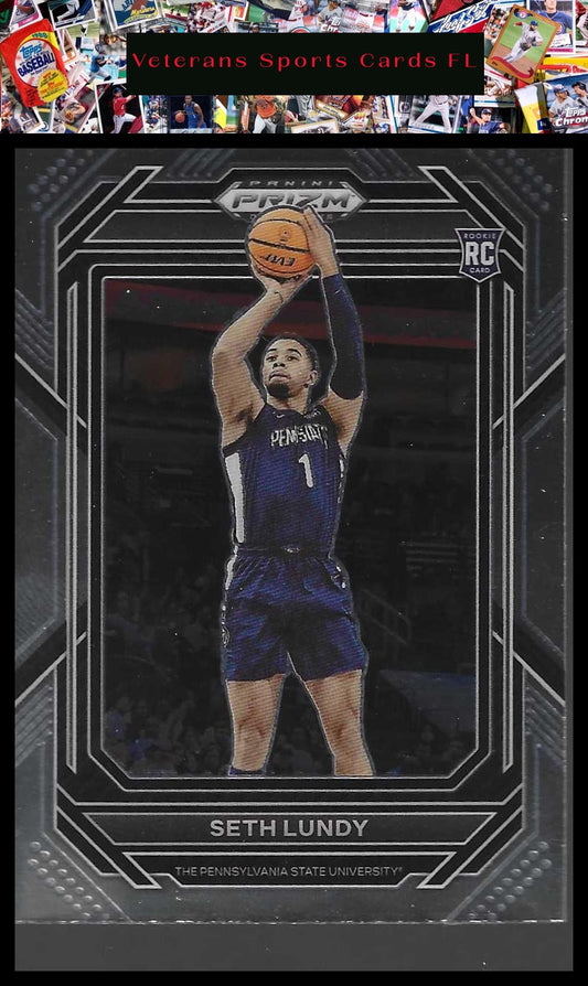2023 Panini Prizm Draft Picks #46 Seth Lundy