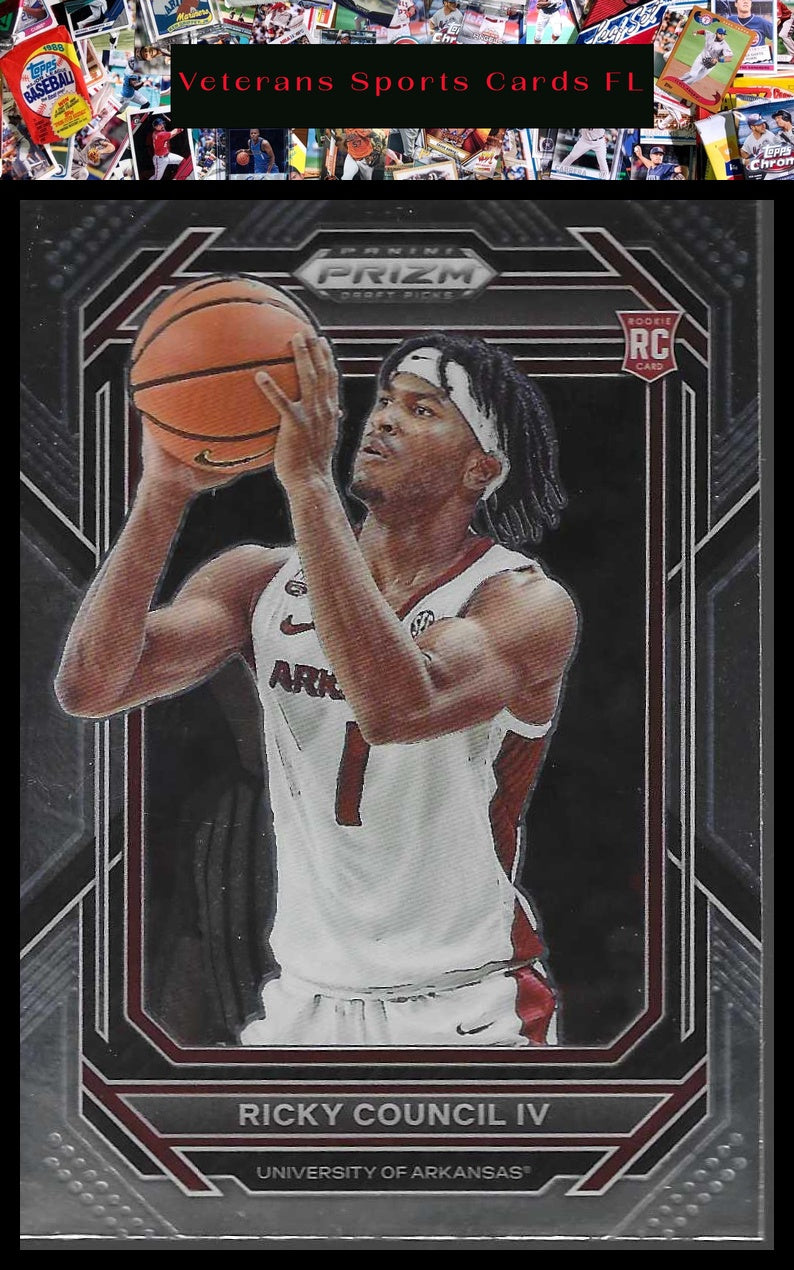 2023 Panini Prizm Draft Picks #1 Ricky Council IV