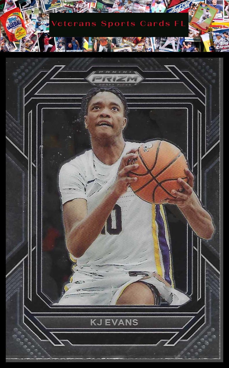 2023 Panini Prizm Draft Picks #14 KJ Evans