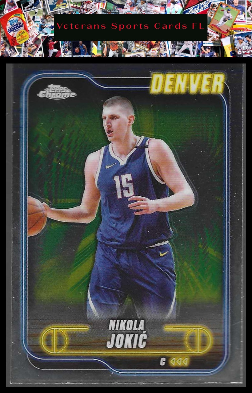 2024-25 Topps Chrome #50 Nikola Jokić