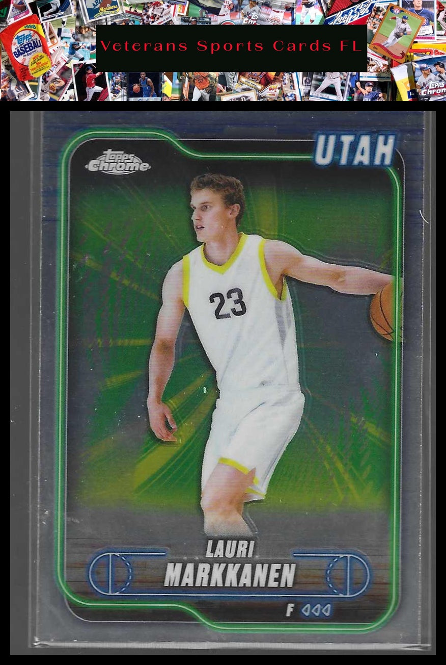 2024-25 Topps Chrome #37 Lauri Markkanen