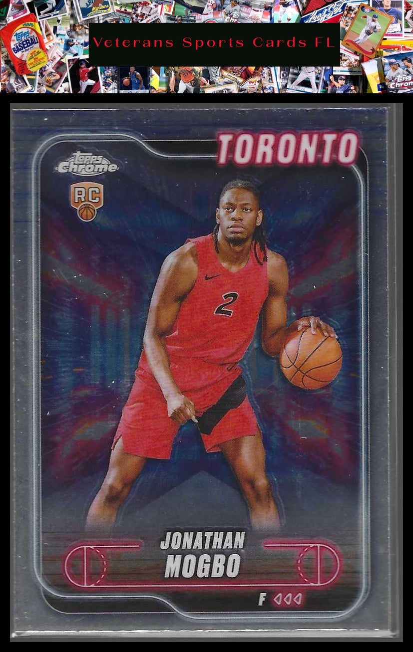 2024-25 Topps Chrome #194 Jonathan Mogbo