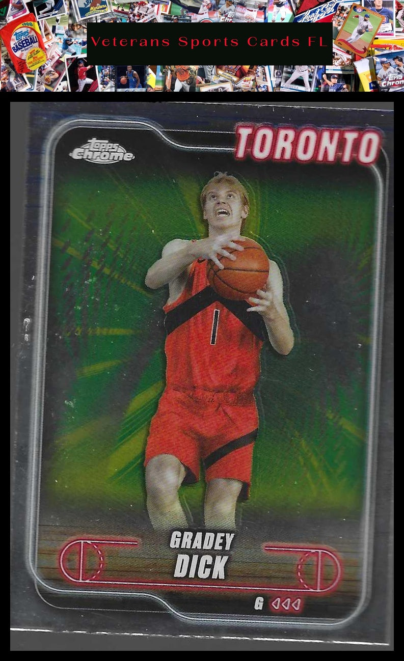 2024-25 Topps Chrome #92 Gradey Dick