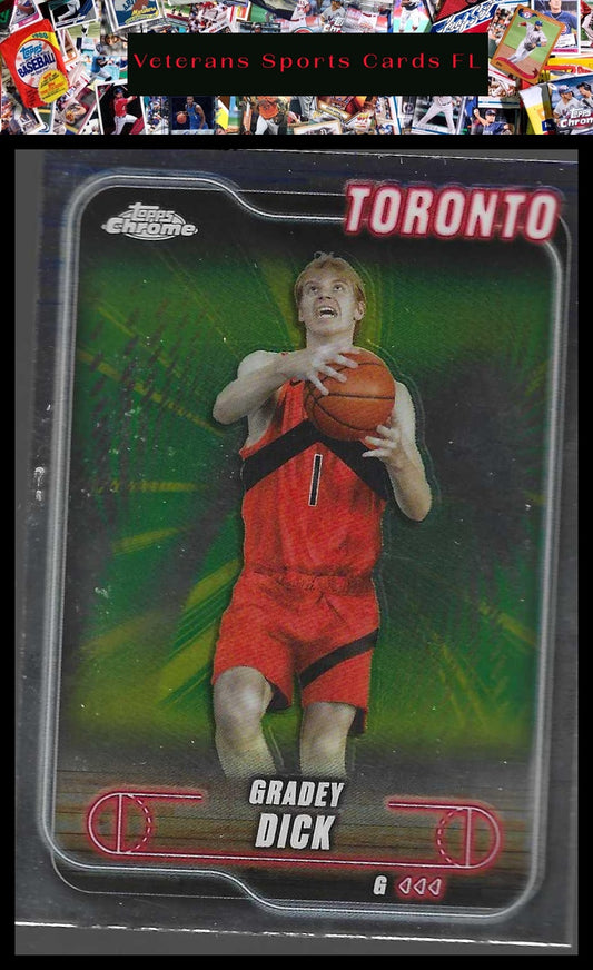 2024-25 Topps Chrome #92 Gradey Dick