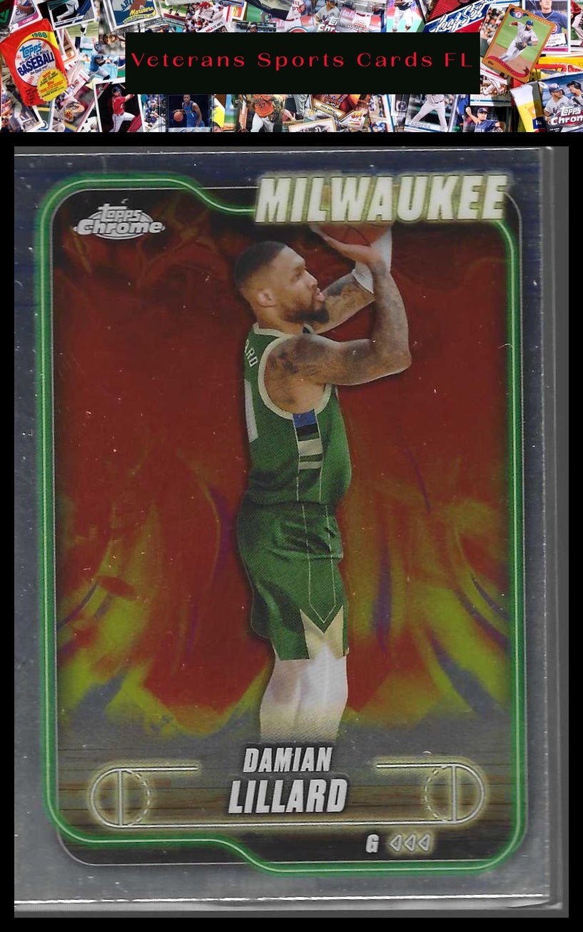 2024-25 Topps Chrome #2 Damian Lillard