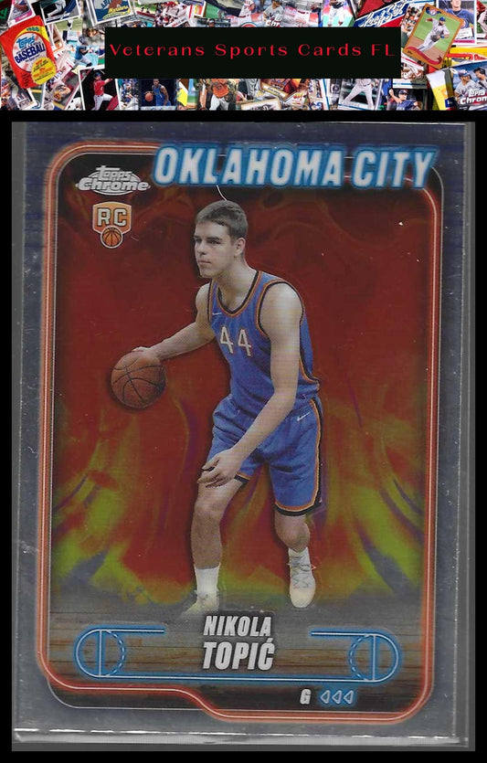 2024-25 Topps Chrome #119 Nikola Topić