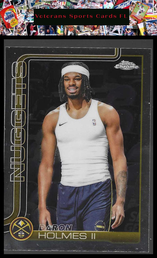 2025-26 Topps Chrome #75 DaRon Holmes II