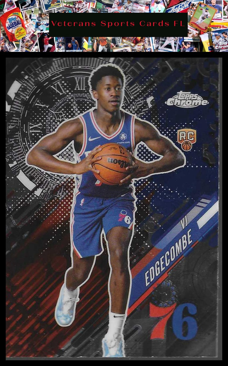 2025-26 Topps Chrome #GT-18 VJ Edgecombe Go Time