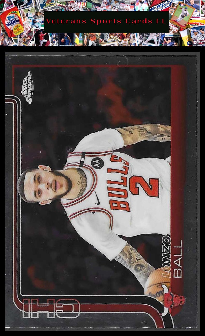2025-26 Topps Chrome #38 Lonzo Ball