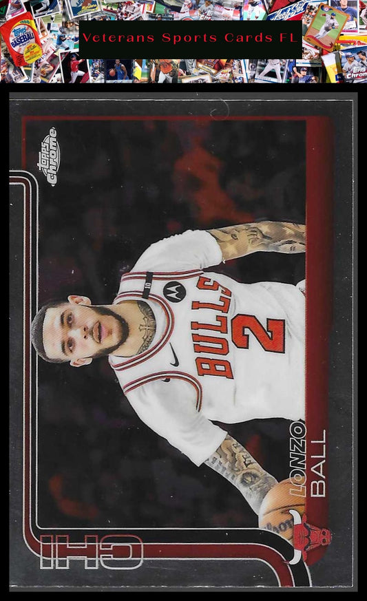 2025-26 Topps Chrome #38 Lonzo Ball