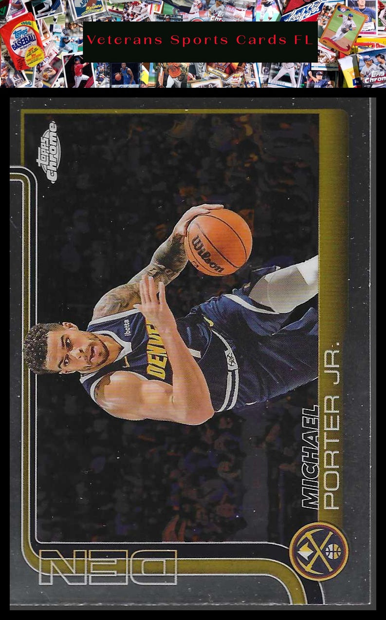 2025-26 Topps Chrome #31 Michael Porter Jr.