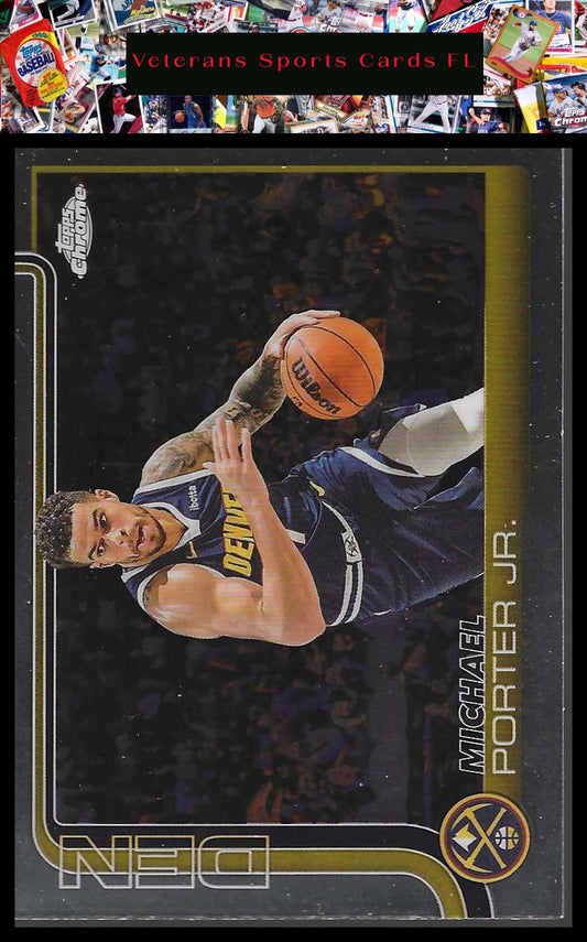 2025-26 Topps Chrome #31 Michael Porter Jr.