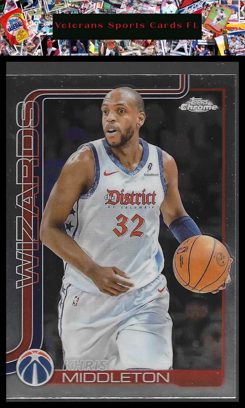 2025-26 Topps Chrome #204 Khris Middleton