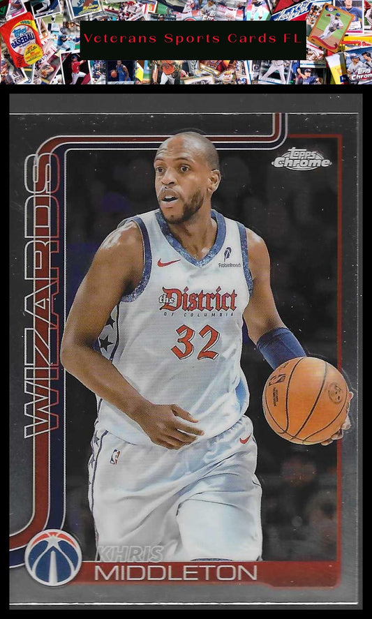 2025-26 Topps Chrome #204 Khris Middleton
