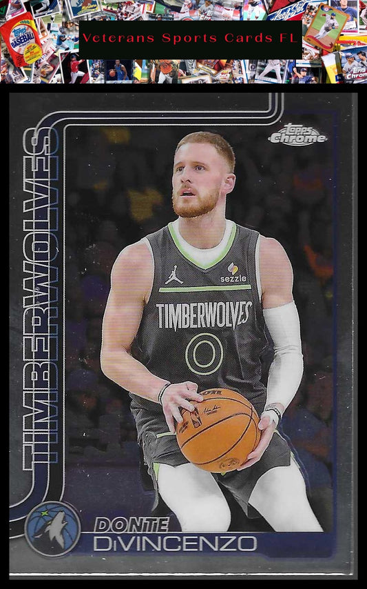 2025-26 Topps Chrome #145 Donte DiVincenzo