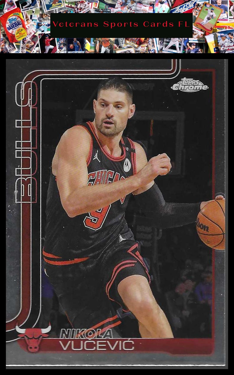2025-26 Topps Chrome #24 Nikola Vučević