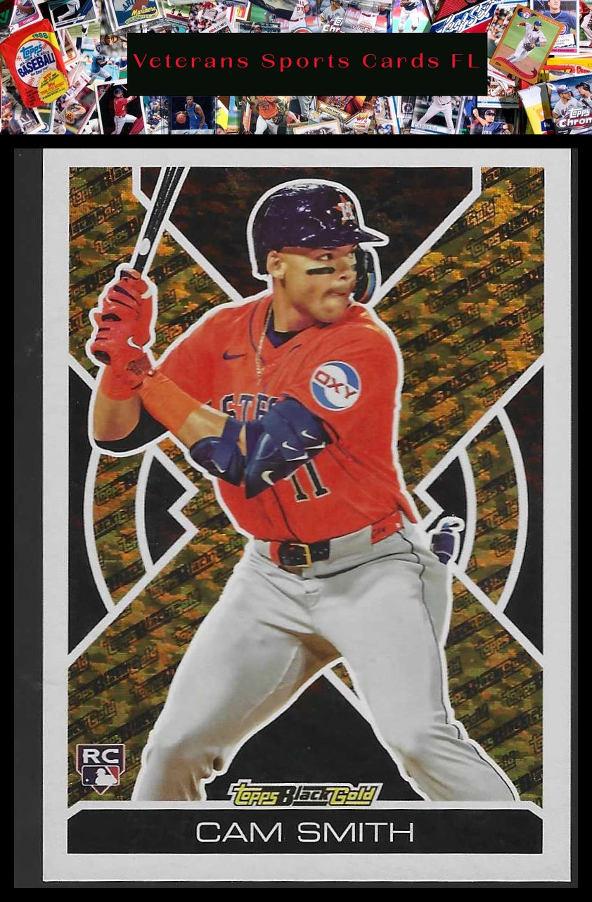 2025 Topps Update #BG-9 Cam Smith Topps Black Gold