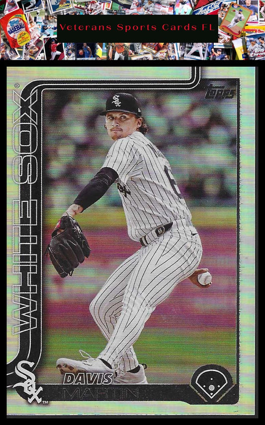 2025 Topps Update #US294 Davis Martin Holo Foil