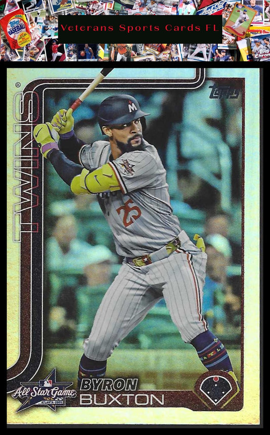 2025 Topps Update #ASG-24 Byron Buxton 2025 All-Star Game Holo Foil