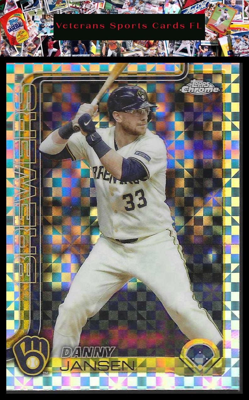 2025 Topps Chrome Update #USC122 Danny Jansen X-Fractors