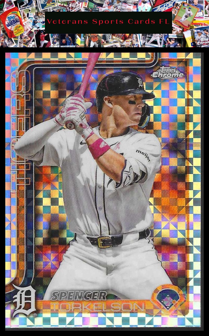 2025 Topps Chrome Update #USC27 Spencer Torkelson X-Fractor