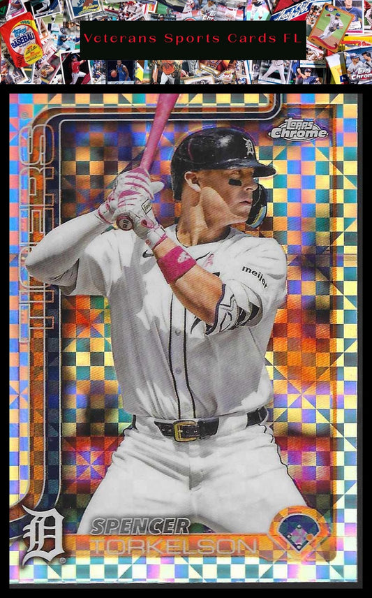 2025 Topps Chrome Update #USC27 Spencer Torkelson X-Fractor