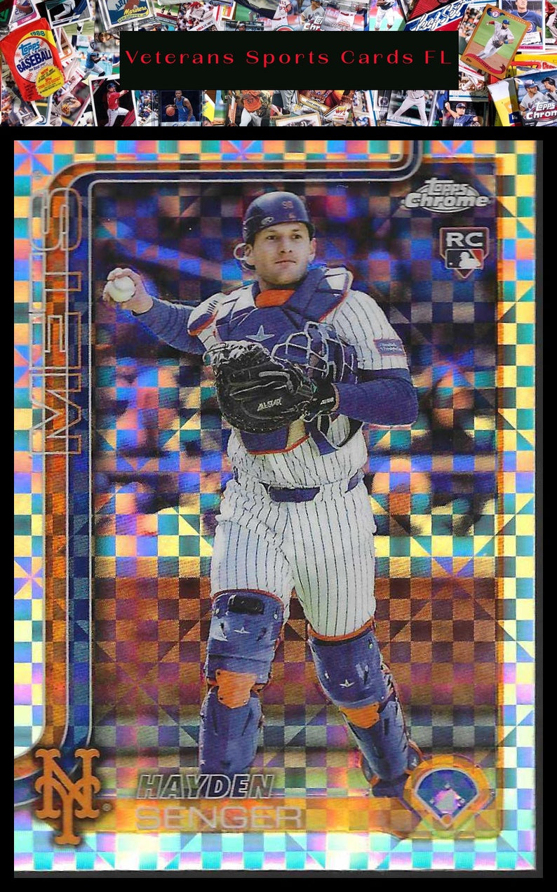 2025 Topps Chrome Update #USC128 Hayden Senger X-Fractors