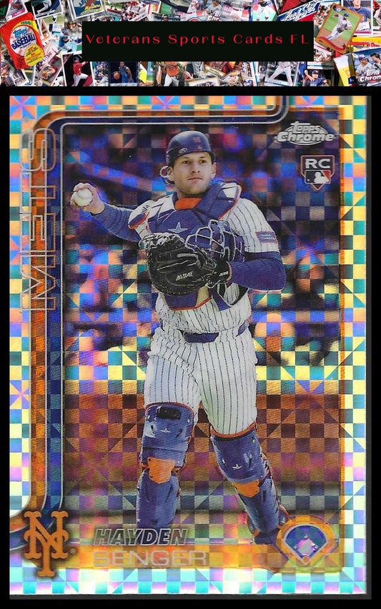 2025 Topps Chrome Update #USC128 Hayden Senger X-Fractors
