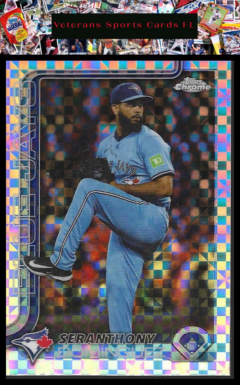 2025 Topps Chrome Update #USC100 Seranthony Domínguez X-Fractors