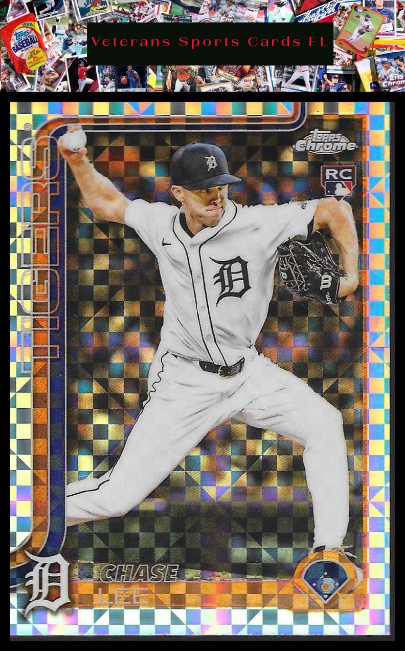 2025 Topps Chrome Update #USC43 Chase Lee X-Fractors