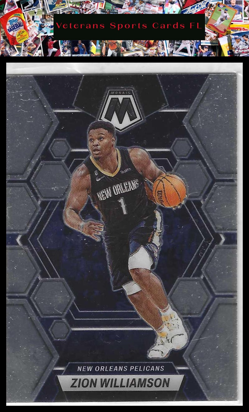 2022-23 Panini Mosaic #120 Zion Williamson