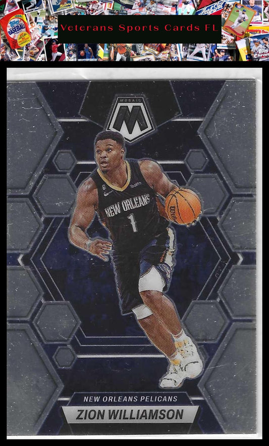 2022-23 Panini Mosaic #120 Zion Williamson