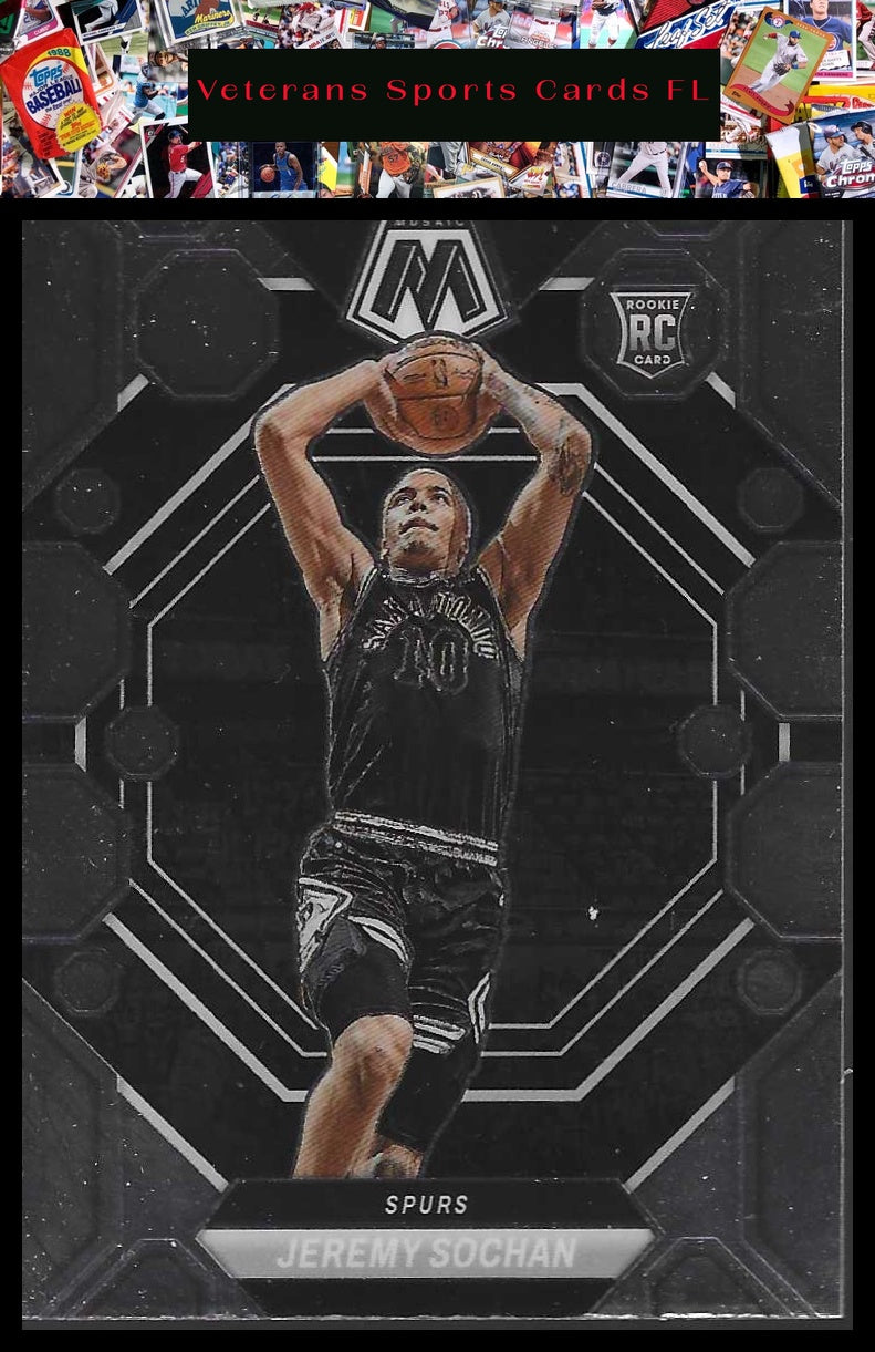 2022-23 Panini Mosaic #226 Jeremy Sochan