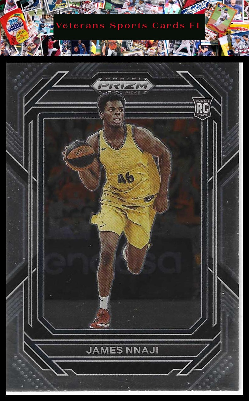 2023 Panini Prizm Draft Picks #3 James Nnaji