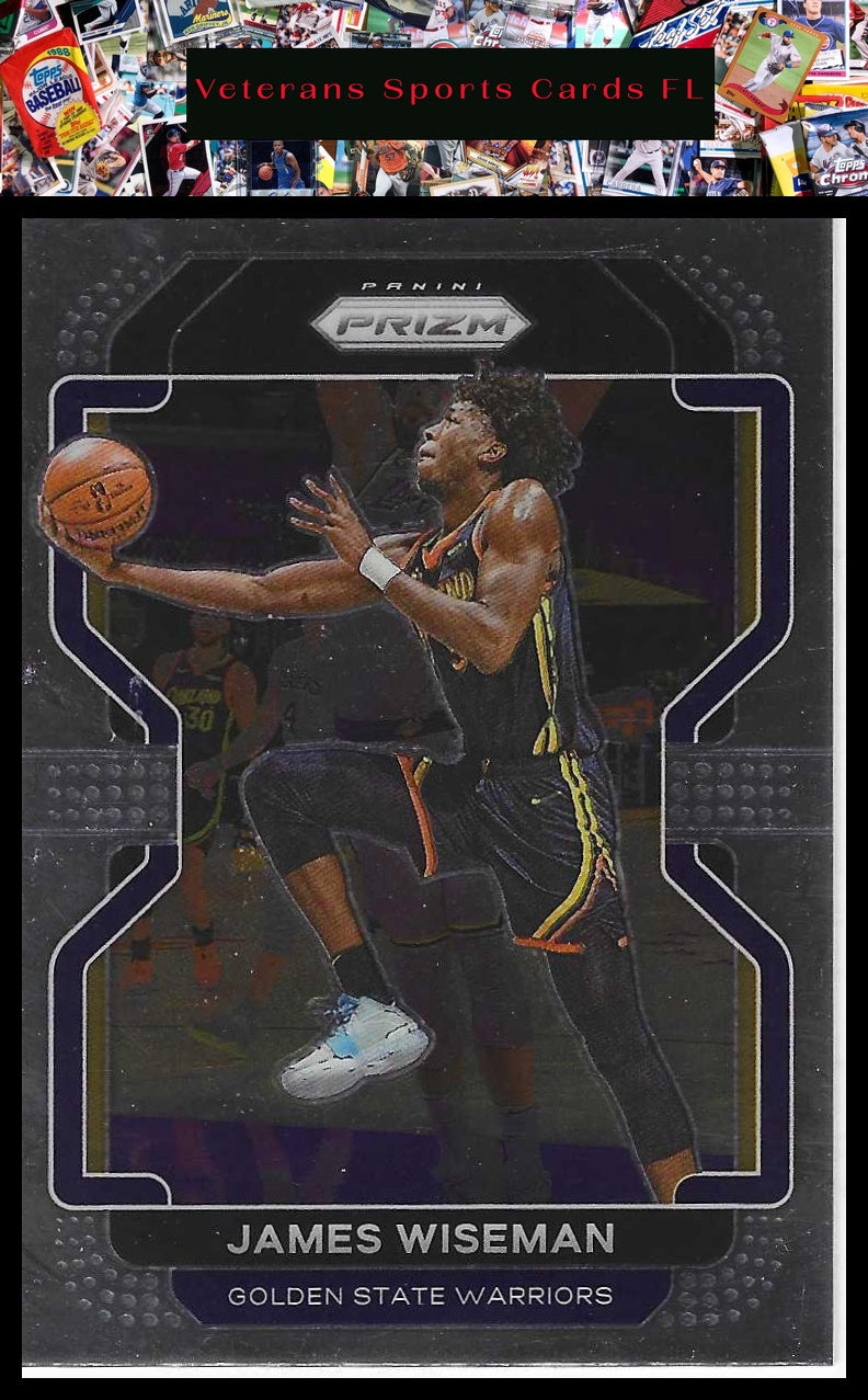 2021-22 Panini Prizm #61 James Wiseman